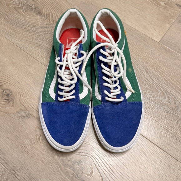 Vans Old Skool Yacht Colorblock Suede Canvas Skate Shoes Mens - 8.5 Womens - 10 - Picture 5 of 10